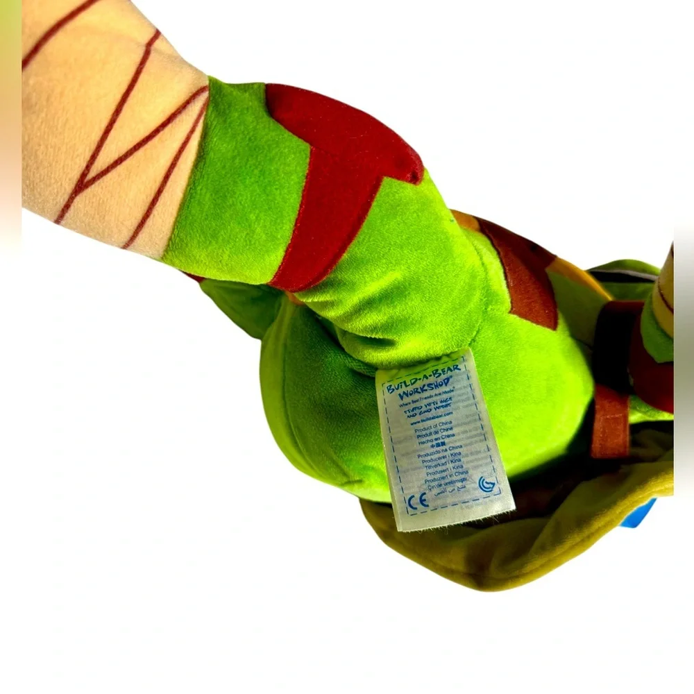 BUILD a Bear BAB TMNT Teenage Mutant Ninja Turtles Leonardo Plush Toy Stuffed